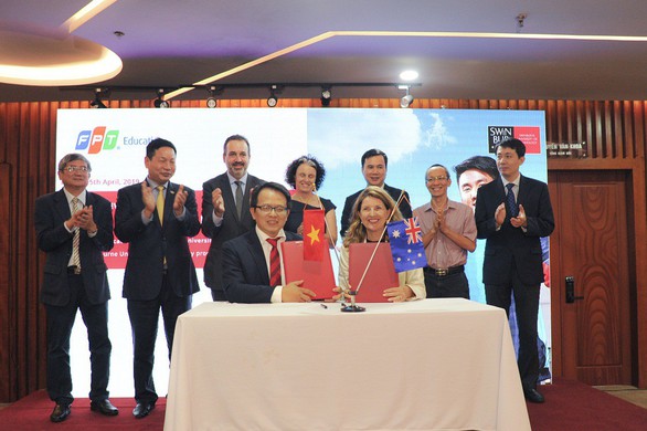 Chương trình liên kết Đại học FPT và Đại học Công nghệ Swinburne Úc - Ảnh 2. Chương trình liên kết Đại học FPT và Đại học Công nghệ Swinburne Úc - Ảnh 2.
