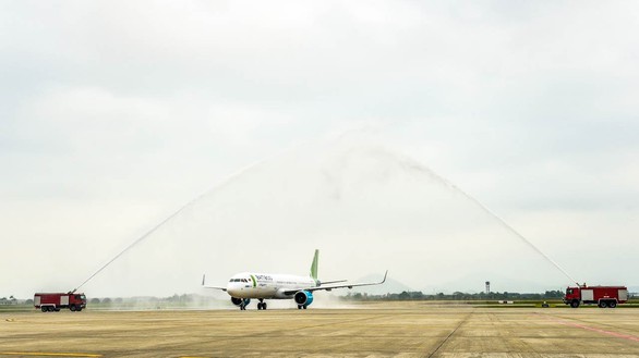 Bamboo Airways liên tục đón máy bay mới trước thềm nghỉ lễ - Ảnh 1. Bamboo Airways liên tục đón máy bay mới trước thềm nghỉ lễ - Ảnh 1.