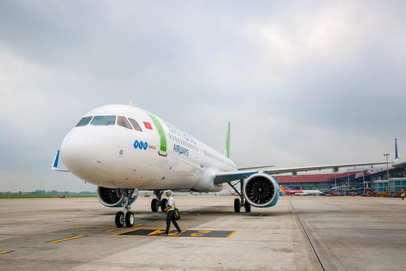 Bamboo Airways liên tục đón máy bay mới trước thềm nghỉ lễ - Ảnh 5. Bamboo Airways liên tục đón máy bay mới trước thềm nghỉ lễ - Ảnh 5.