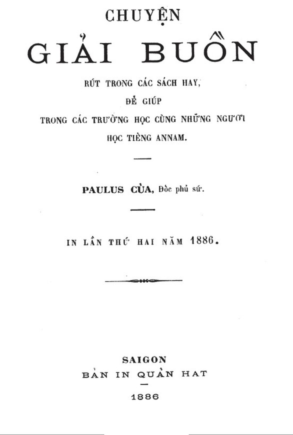 Những nhân vật đầu tiên trong tiến trình chữ quốc ngữ - Kỳ 6: Nhà báo quốc ngữ đầu tiên - Ảnh 3. Những nhân vật đầu tiên trong tiến trình chữ quốc ngữ - Kỳ 6: Nhà báo quốc ngữ đầu tiên - Ảnh 3.