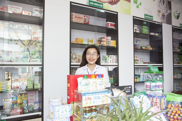Có một nhà thuốc ngay trong… trường đại học - Ảnh 1. Có một nhà thuốc ngay trong… trường đại học - Ảnh 1.