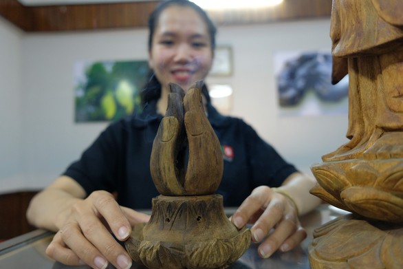 Triển lãm yến sào và trầm hương Khánh Hòa hút khách du lịch - Ảnh 1. Triển lãm yến sào và trầm hương Khánh Hòa hút khách du lịch - Ảnh 1.