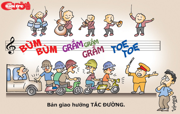 Văn hóa giao thông qua tranh biếm họa - Ảnh 10.