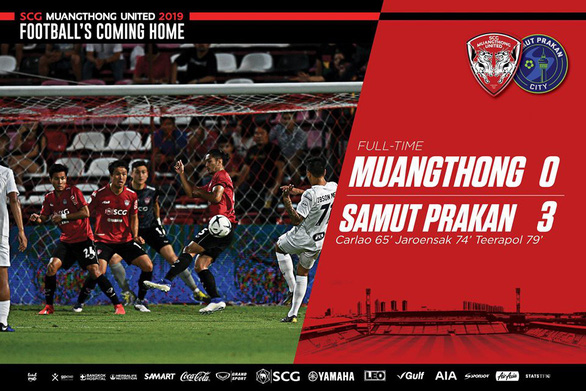 Văn Lâm cản phá xuất sắc 6 lần không đủ giúp Muangthong khỏi thảm bại 0-3 - Ảnh 1. Văn Lâm cản phá xuất sắc 6 lần không đủ giúp Muangthong khỏi thảm bại 0-3 - Ảnh 1.