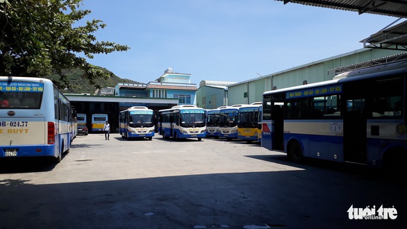 Xe buýt Nha Trang ngưng chuyến vì tài xế đình công - Ảnh 3. Xe buýt Nha Trang ngưng chuyến vì tài xế đình công - Ảnh 3.
