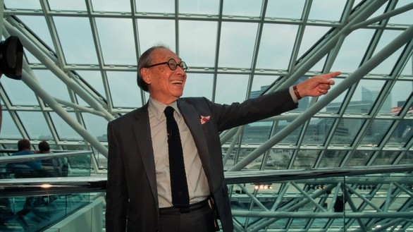 ‘Cha đẻ’ của kim tự tháp trong suốt ở bảo tàng Louvre qua đời - Ảnh 1. ‘Cha đẻ’ của kim tự tháp trong suốt ở bảo tàng Louvre qua đời - Ảnh 1.