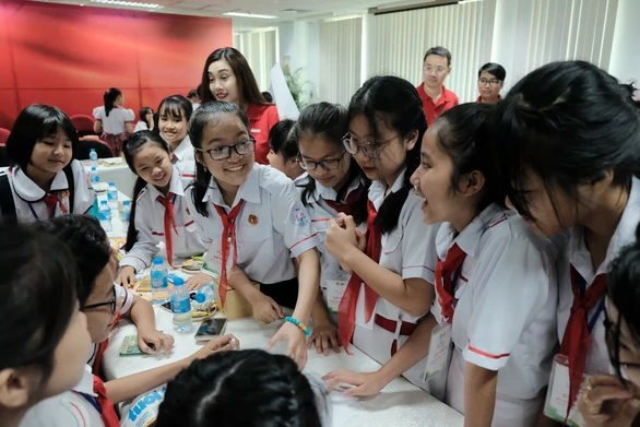Lớp học trong mơ của học sinh: có máy bán nước tự động, phân loại rác - Ảnh 5. Lớp học trong mơ của học sinh: có máy bán nước tự động, phân loại rác - Ảnh 5.