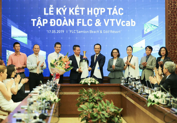 Tập đoàn FLC và VTVcab ký thỏa thuận hợp tác chiến lược - Ảnh 2. Tập đoàn FLC và VTVcab ký thỏa thuận hợp tác chiến lược - Ảnh 2.