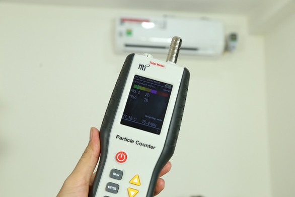 Trải nghiệm điều hòa LG lọc không khí: Khói bụi giảm đáng kể - Ảnh 3. Trải nghiệm điều hòa LG lọc không khí: Khói bụi giảm đáng kể - Ảnh 3.