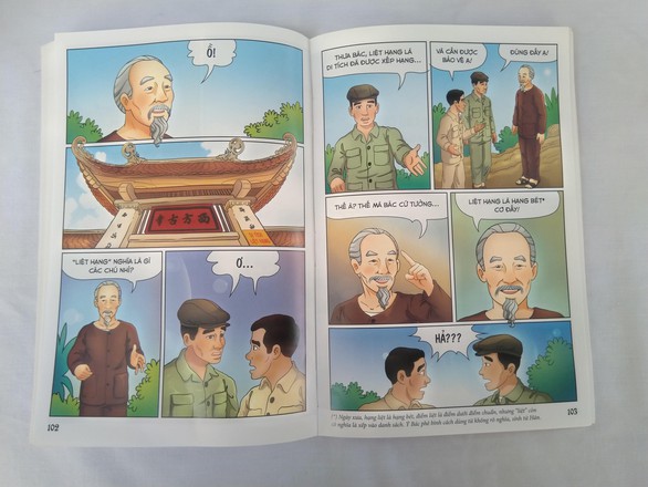 Láº§n Äáº§u tiÃªn phÃ¡t hÃ nh bá» truyá»n tranh mÃ u vá» BÃ¡c Há» - áº¢nh 5.