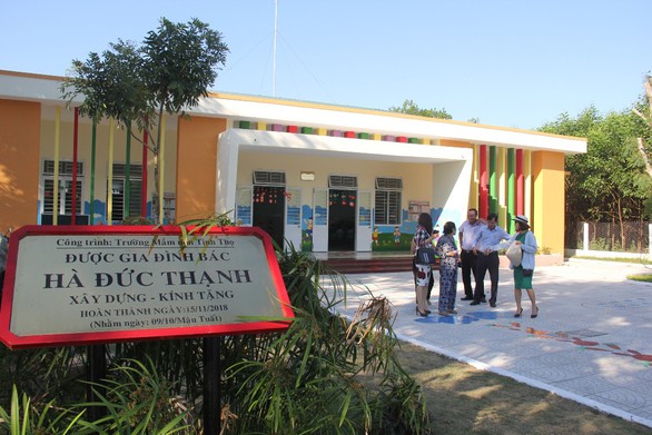 Những ngôi trường xây từ tấm lòng - Kỳ 3: Từ di nguyện của vị đại tá về hưu - Ảnh 3. Những ngôi trường xây từ tấm lòng - Kỳ 3: Từ di nguyện của vị đại tá về hưu - Ảnh 3.