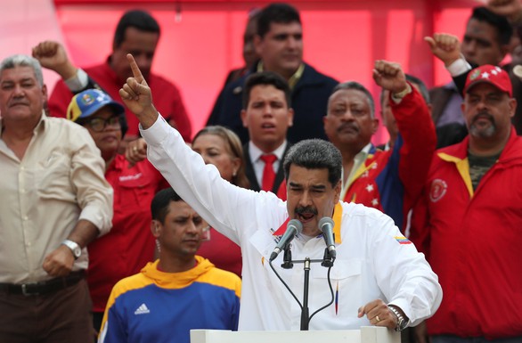 Tổng thống Venezuela đòi tổ chức bầu cử quốc hội sớm - Ảnh 1. Tổng thống Venezuela đòi tổ chức bầu cử quốc hội sớm - Ảnh 1.