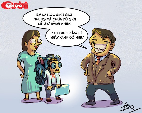 Biếm họa: Những phần thưởng rỗng - Ảnh 8. Biếm họa: Những phần thưởng rỗng - Ảnh 8.