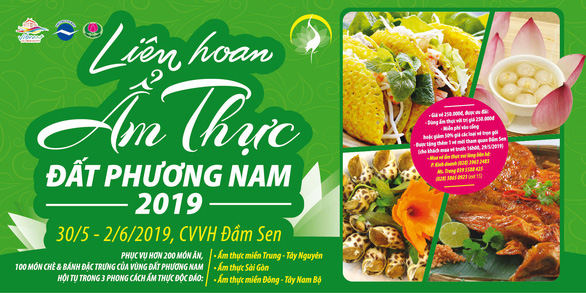 Liên hoan ẩm thực hot nhất mùa hè 2019 tại Đầm Sen - Ảnh 1. Liên hoan ẩm thực hot nhất mùa hè 2019 tại Đầm Sen - Ảnh 1.