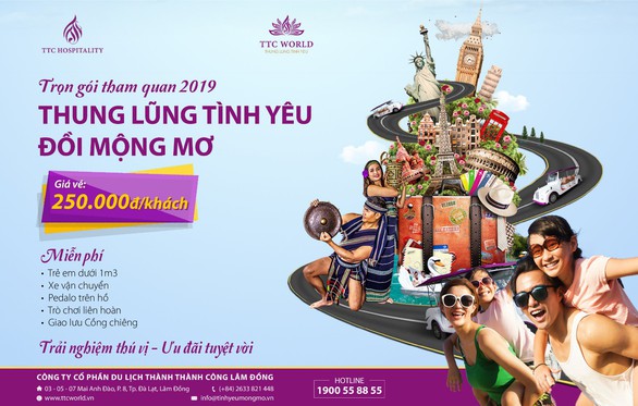 Mùa hè rực rỡ cùng TTC World – Thung lũng tình yêu - Ảnh 1. Mùa hè rực rỡ cùng TTC World – Thung lũng tình yêu - Ảnh 1.