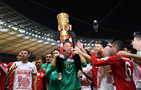Bayern Munich đoạt cú đúp danh hiệu quốc nội - Ảnh 1. Bayern Munich đoạt cú đúp danh hiệu quốc nội - Ảnh 1.
