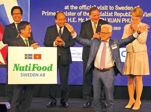 Nhà máy sữa Nutifood tại Thụy Điển hoạt động - Ảnh 1. Nhà máy sữa Nutifood tại Thụy Điển hoạt động - Ảnh 1.