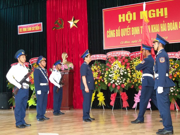 Thành lập Hải đoàn 42 trực thuộc Vùng Cảnh sát biển 4 - Ảnh 1. Thành lập Hải đoàn 42 trực thuộc Vùng Cảnh sát biển 4 - Ảnh 1.