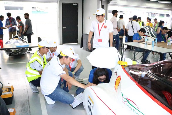 Xe tiết kiệm nhiên liệu của sinh viên Việt dự cuộc đua toàn cầu - Ảnh 1. Xe tiết kiệm nhiên liệu của sinh viên Việt dự cuộc đua toàn cầu - Ảnh 1.