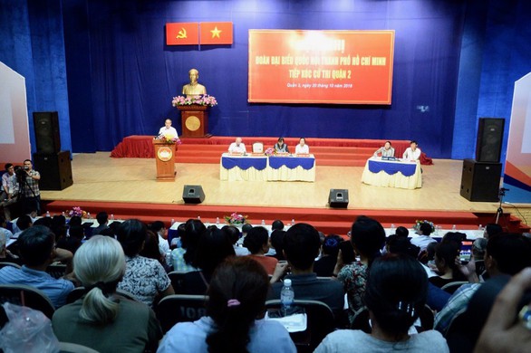 Sáng nay 7-5, Đoàn đại biểu Quốc hội TP.HCM tiếp xúc cử tri quận 2 - Ảnh 1. Sáng nay 7-5, Đoàn đại biểu Quốc hội TP.HCM tiếp xúc cử tri quận 2 - Ảnh 1.
