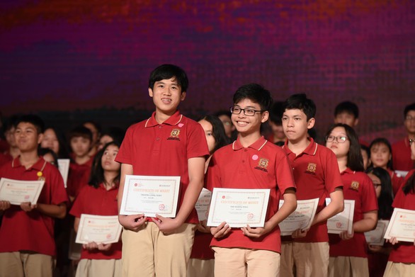 17 học sinh VAS đoạt học bổng trị giá hơn 2 triệu USD - Ảnh 2. 17 học sinh VAS đoạt học bổng trị giá hơn 2 triệu USD - Ảnh 2.