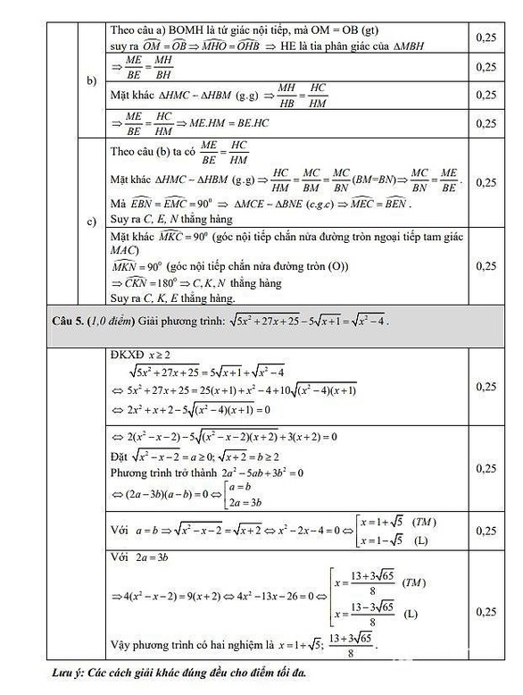 Nghệ An công bố đáp án môn toán, văn lớp 10 - Ảnh 4. Nghệ An công bố đáp án môn toán, văn lớp 10 - Ảnh 4.