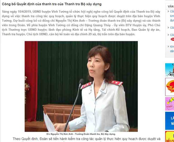 Cổng thông tin điện tử huyện Vĩnh Tường Cổng thông tin điện tử huyện Vĩnh Tường