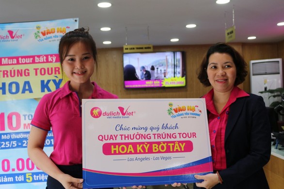 Đã tìm được chủ nhân tour Hoa Kỳ lần 4 - Ảnh 1. Đã tìm được chủ nhân tour Hoa Kỳ lần 4 - Ảnh 1.