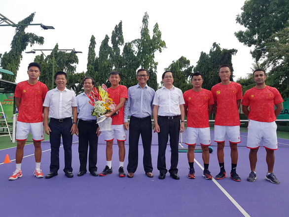 Lý Hoàng Nam quyết tâm thăng hạng Davis Cup - Ảnh 1. Lý Hoàng Nam quyết tâm thăng hạng Davis Cup - Ảnh 1.