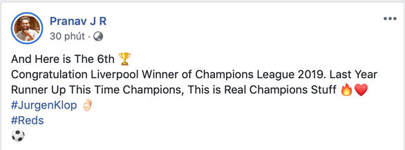CĐV Liverpool ‘sướng’ vì đội nhà xóa được cái dớp thất bại để đăng quang - Ảnh 6. CĐV Liverpool ‘sướng’ vì đội nhà xóa được cái dớp thất bại để đăng quang - Ảnh 6.