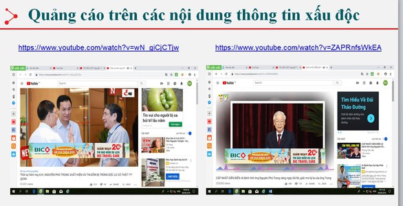 Thương hiệu Việt vi phạm pháp luật vì... YouTube - Ảnh 2. Thương hiệu Việt vi phạm pháp luật vì... YouTube - Ảnh 2.