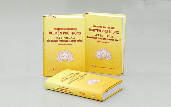 Ra mắt sách về Tổng bí thư, Chủ tịch nước Nguyễn Phú Trọng - Ảnh 1. Ra mắt sách về Tổng bí thư, Chủ tịch nước Nguyễn Phú Trọng - Ảnh 1.