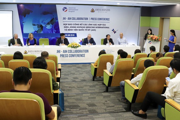 Bệnh viện Quốc tế Mỹ (AIH) hợp tác với Johns Hopkins International - Ảnh 1. Bệnh viện Quốc tế Mỹ (AIH) hợp tác với Johns Hopkins International - Ảnh 1.