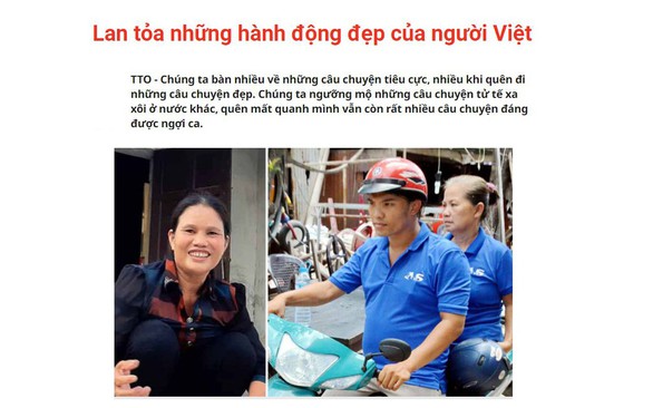 Mong quả ngọt từ sự tử tế - Ảnh 1. Mong quả ngọt từ sự tử tế - Ảnh 1.