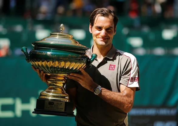 Federer lần thứ 10 vô địch Halle Open - Ảnh 1. Federer lần thứ 10 vô địch Halle Open - Ảnh 1.