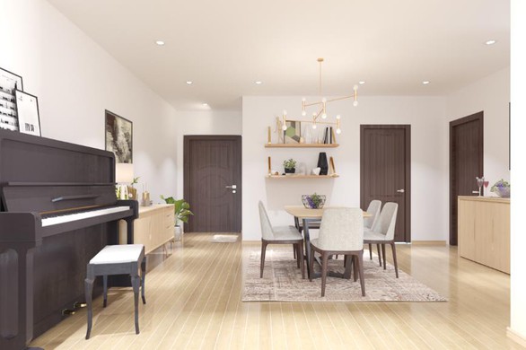 Tư vấn hoàn thiện nội thất căn hộ 3 phòng ngủ với kinh phí 200 triệu đồng - Ảnh 5. Tư vấn hoàn thiện nội thất căn hộ 3 phòng ngủ với kinh phí 200 triệu đồng - Ảnh 5.