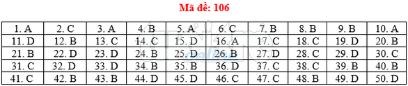 Bài giải gợi ý môn toán thi THPT quốc gia 2019 - đủ 24 mã đề - Ảnh 7. Bài giải gợi ý môn toán thi THPT quốc gia 2019 - đủ 24 mã đề - Ảnh 7.