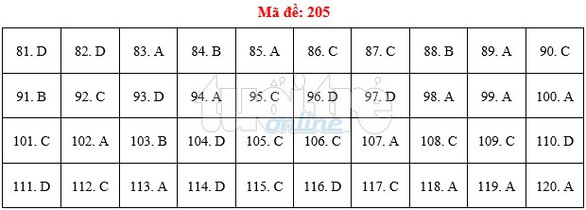 Bài giải gợi ý môn sinh THPT quốc gia 2019 - đủ 24 mã đề - Ảnh 6. Bài giải gợi ý môn sinh THPT quốc gia 2019 - đủ 24 mã đề - Ảnh 6.