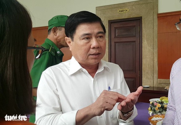 Chủ tịch Nguyễn Thành Phong: Sớm họp báo về kết luận thanh tra vụ Thủ Thiêm - Ảnh 1. Chủ tịch Nguyễn Thành Phong: Sớm họp báo về kết luận thanh tra vụ Thủ Thiêm - Ảnh 1.