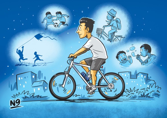 Đạp xe để hòa mình với thiên nhiên - Ảnh 1. Đạp xe để hòa mình với thiên nhiên - Ảnh 1.
