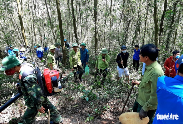 Rừng thông lại chìm trong lửa, Hà Tĩnh cấp tập di dời dân, bảo vệ trạm xăng - Ảnh 20. Rừng thông lại chìm trong lửa, Hà Tĩnh cấp tập di dời dân, bảo vệ trạm xăng - Ảnh 20.