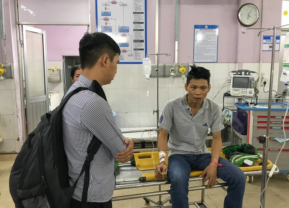 Nghi án tài xế Grab bị đánh thuốc mê, cướp tài sản - Ảnh 1. Nghi án tài xế Grab bị đánh thuốc mê, cướp tài sản - Ảnh 1.