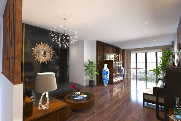 Không gian bình yên trong căn hộ duplex giữa lòng Hà Nội - Ảnh 9. Không gian bình yên trong căn hộ duplex giữa lòng Hà Nội - Ảnh 9.