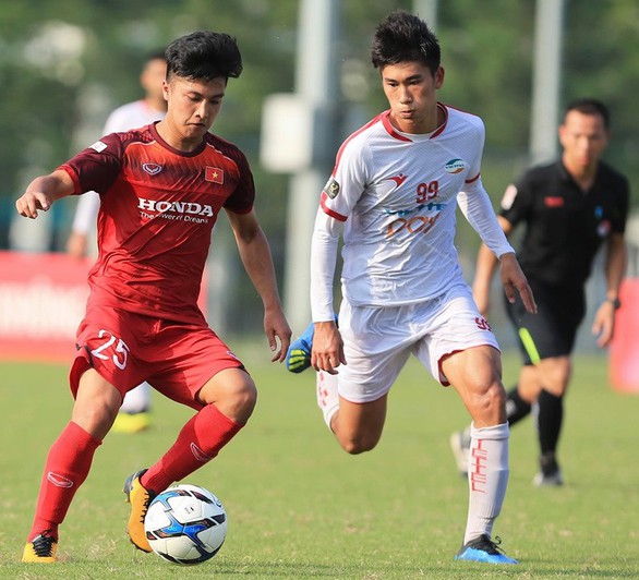 Giao hữu U23 Việt Nam - U23 Myanmar: Tìm những gương mặt triển vọng - Ảnh 1. Giao hữu U23 Việt Nam - U23 Myanmar: Tìm những gương mặt triển vọng - Ảnh 1.