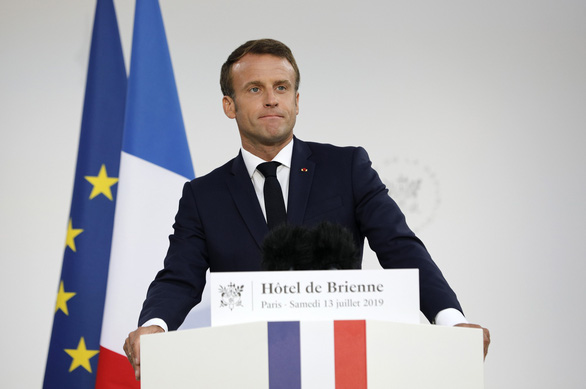 Tổng thống Pháp Emmanuel Macron tuyên bố thành lập lực lượng không gian - Ảnh 1.