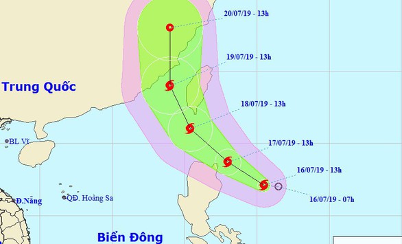 Áp thấp nhiệt đới gần Biển Đông mạnh thành bão, gió giật cấp 10 - Ảnh 1. Áp thấp nhiệt đới gần Biển Đông mạnh thành bão, gió giật cấp 10 - Ảnh 1.