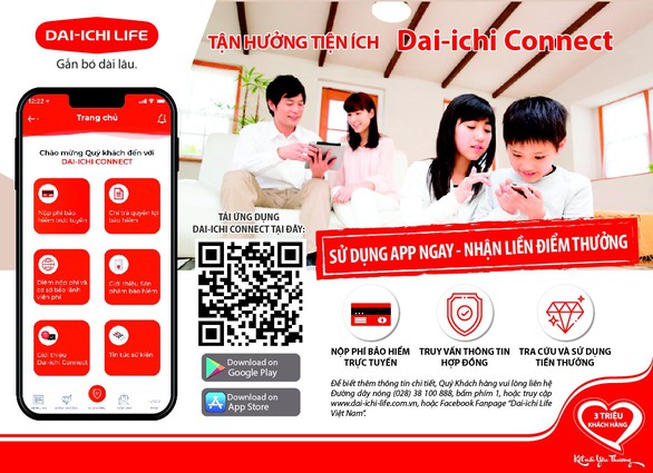 Ra mắt ứng dụng Dai-ichi Connect - Ảnh 2. Ra mắt ứng dụng Dai-ichi Connect - Ảnh 2.