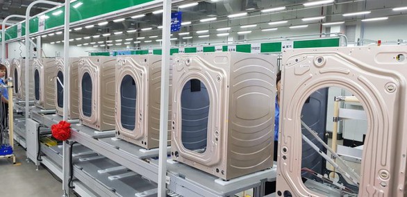AQUA khánh thành nhà máy máy giặt cửa trước - Ảnh 2. AQUA khánh thành nhà máy máy giặt cửa trước - Ảnh 2.