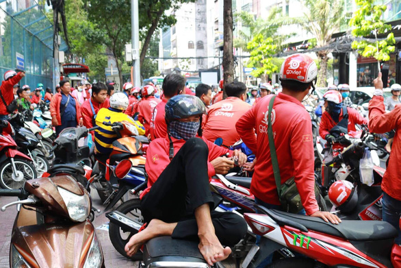 Hàng trăm tài xế Go-Viet tắt app, phản đối chính sách mới của hãng - Ảnh 3.