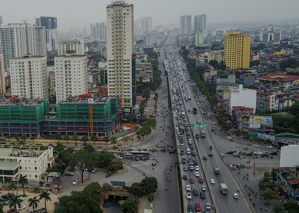 Sẽ thu phí ôtô vào nội thành Hà Nội từ đường vành đai 3 - Ảnh 1. Sẽ thu phí ôtô vào nội thành Hà Nội từ đường vành đai 3 - Ảnh 1.